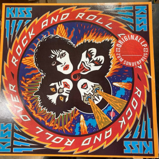 Kiss - Rock And Roll Over (GER/1980) LP (VG/VG+) -hard rock-